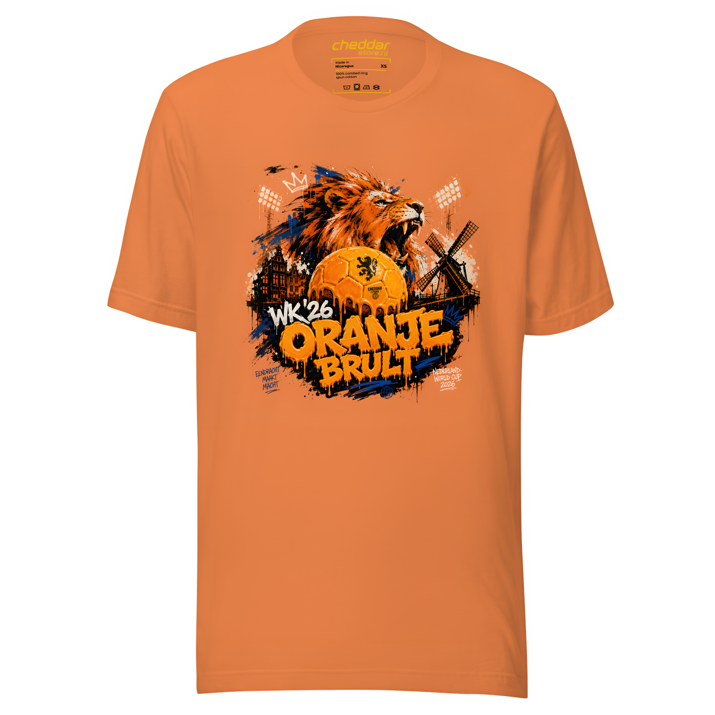Oranje Brult WK '26 – Limited Edition Oranje | Cheddarstore